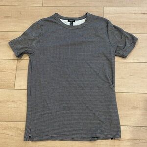 Men’s Black White Checker Shirt